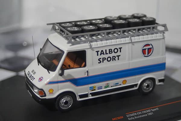 Ixo Citroen C35 Talbot Sport Service Van 1981 1:43 RAC369X