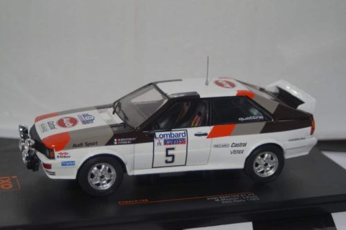 Ixo audi quattro a1 rac rally 1982 m.mouton 1:24 scale 24ral010b