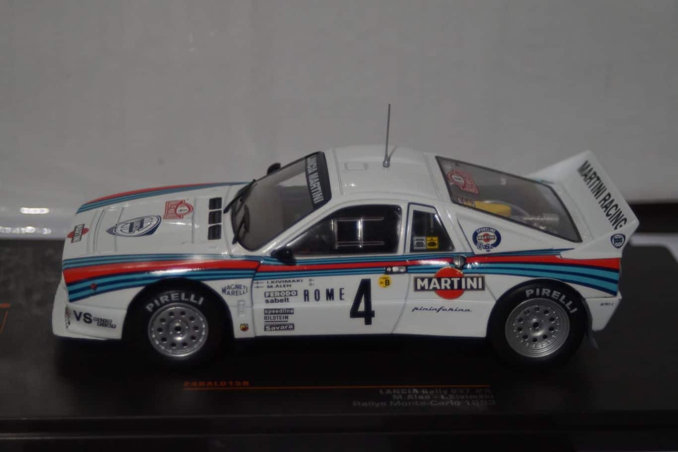 Ixo Lancia 037 M.Carlo M.Alen 1:24 scale 24RAL015B