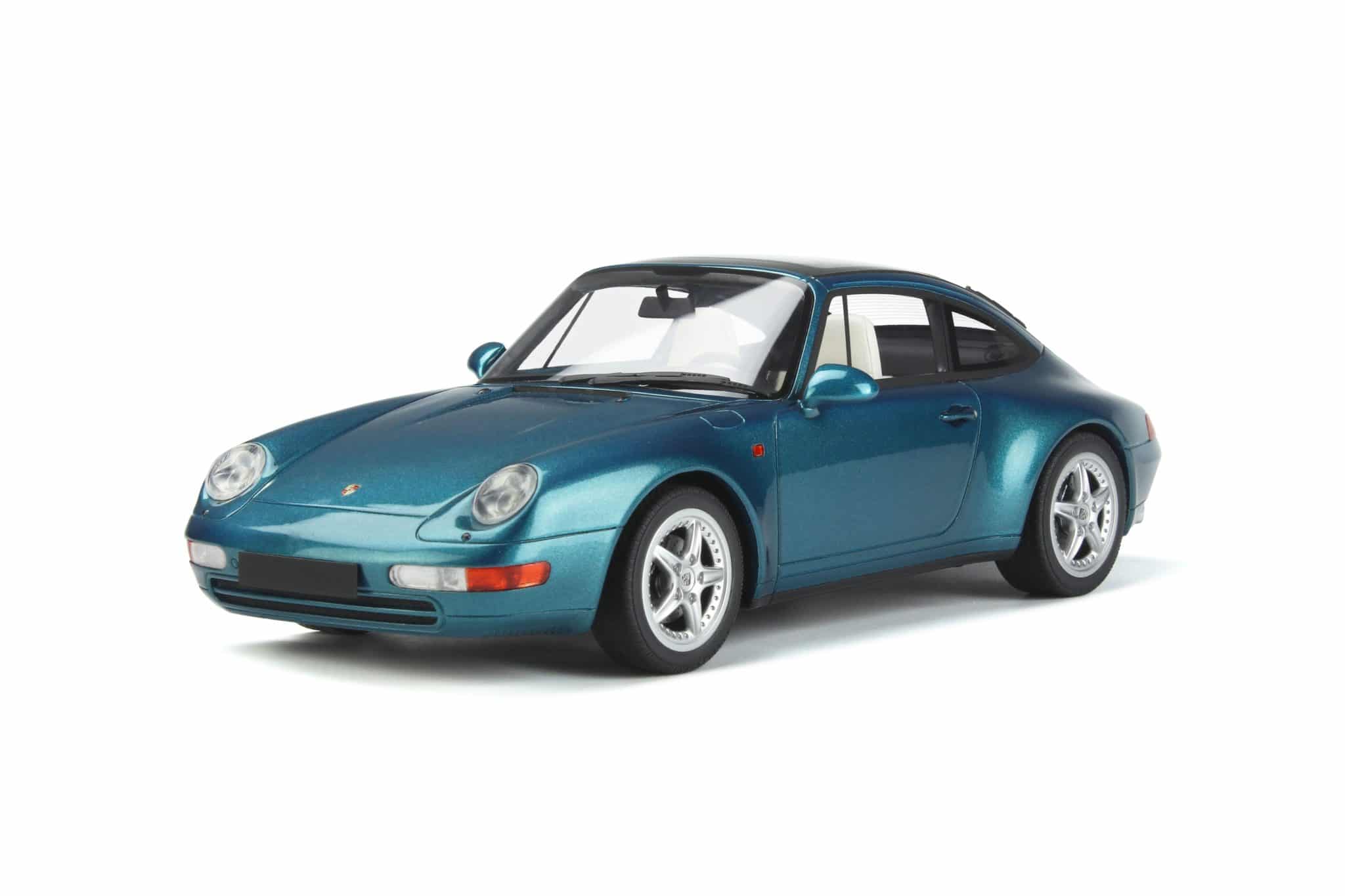 Gt spirit porsche 911 (993) targa blue 1:18 resin gt350