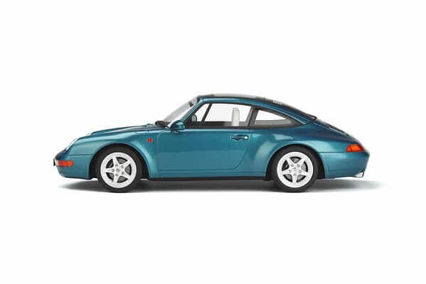 Gt spirit porsche 911 (993) targa blue 1:18 resin gt350