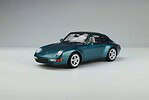 Gt spirit porsche 911 (993) targa blue 1:18 resin gt350