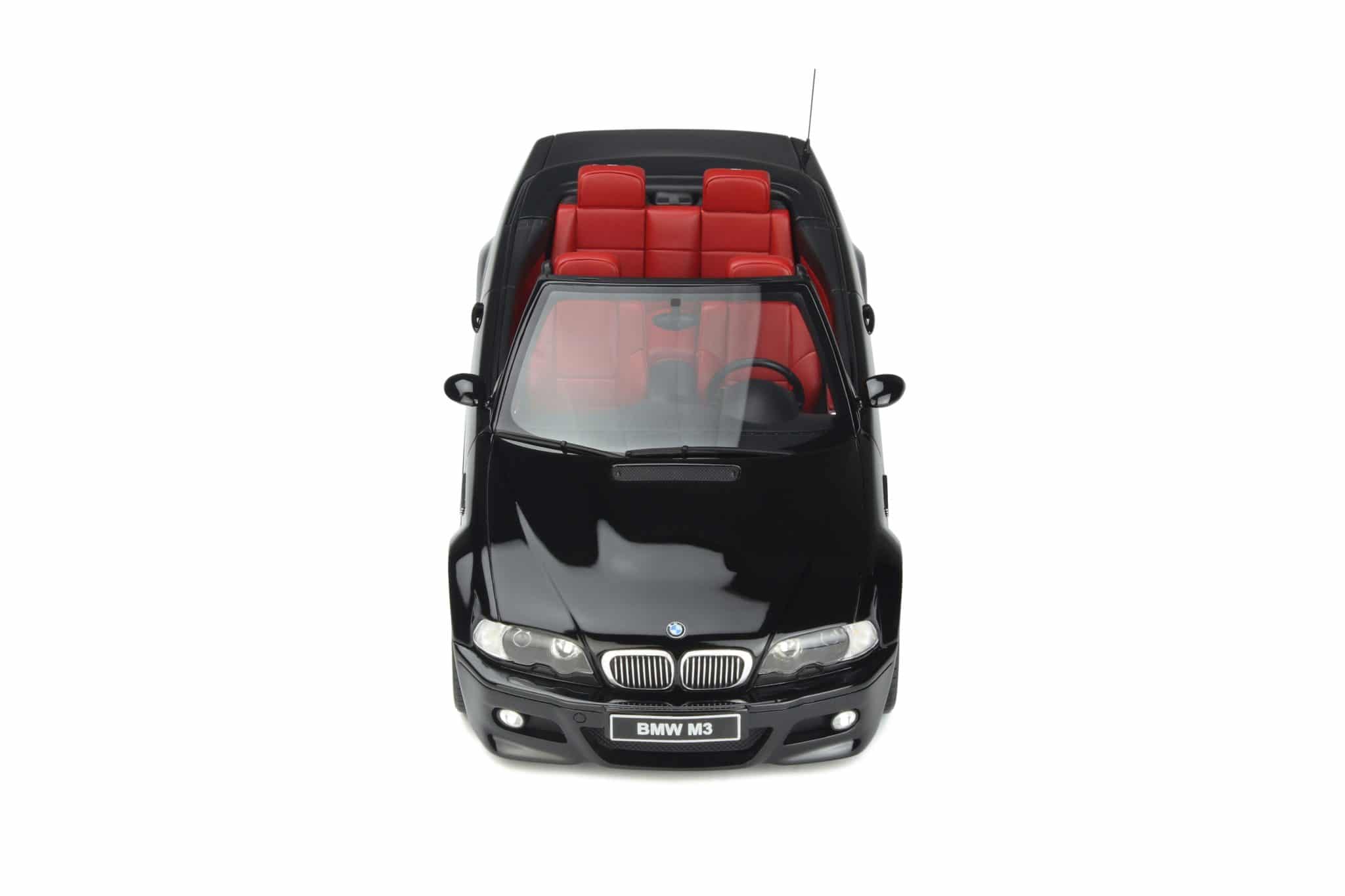 Otto bmw m3 e46 convertible black 1:18 ot380