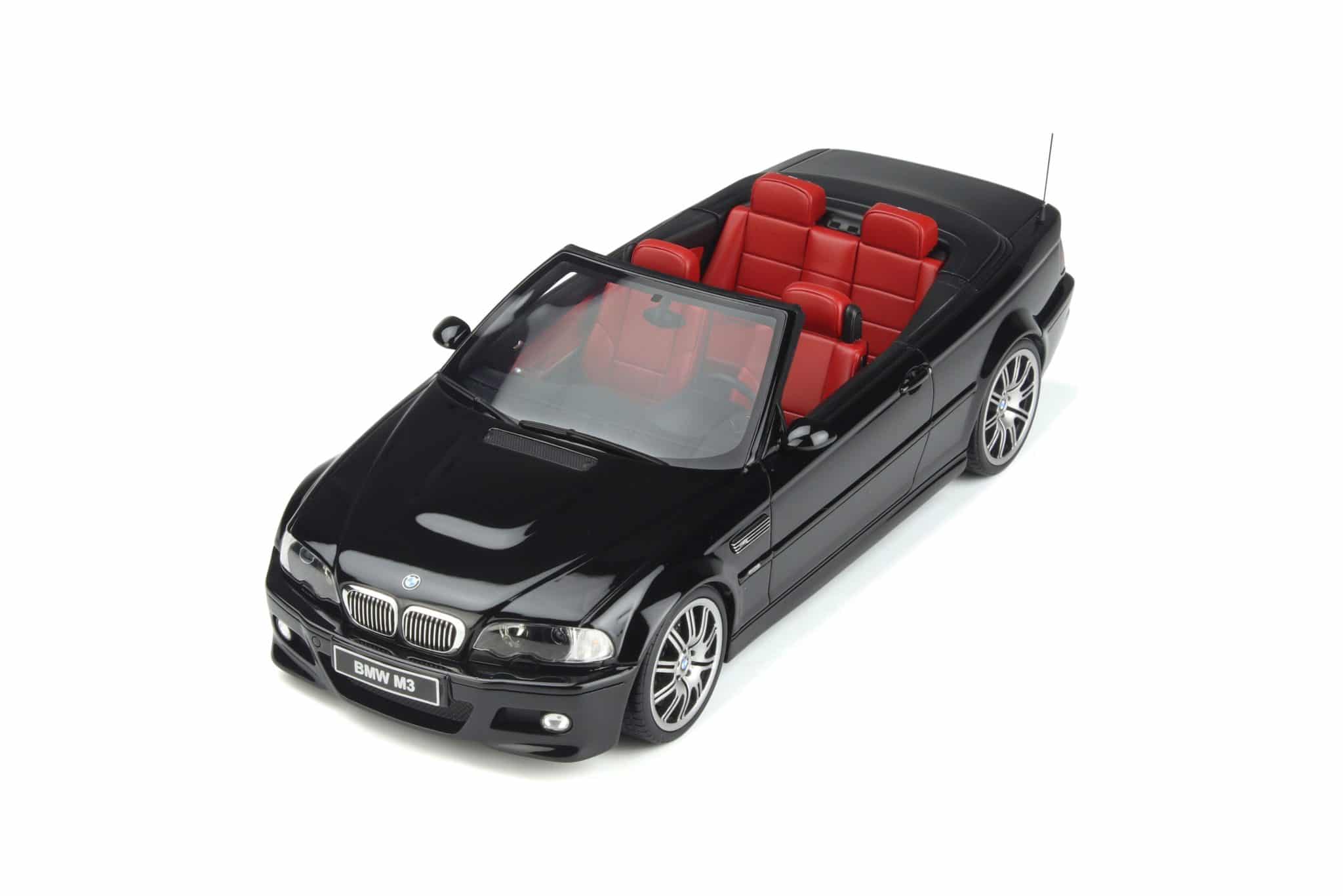 Otto bmw m3 e46 convertible black 1:18 ot380
