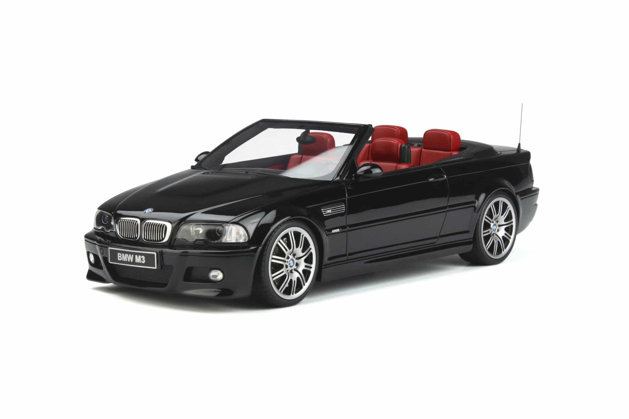 Otto bmw m3 e46 convertible black 1:18 ot380