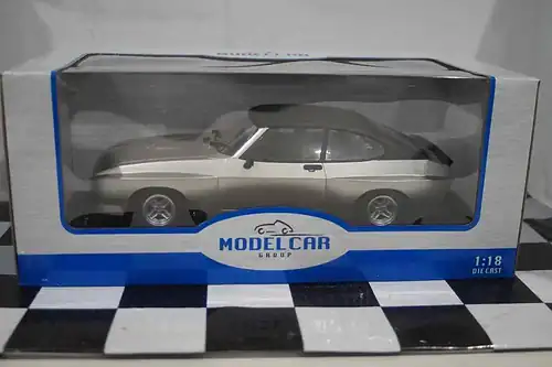 Model car group ford capri mk2 x pack silver/black mcg18349