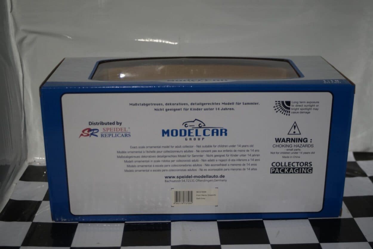 Model car group ford sierra sapphire cosworth grey mcg18306