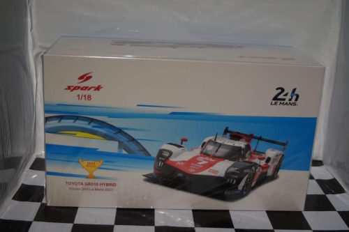 Spark Toyota GR0101 Hybrid #7 Winner Le Mans 2021 18LM21 1:18 Scale Resin