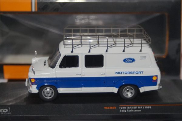 Ixo ford transit mk1 1966 ford rally assistance 1:43 scale rac385x
