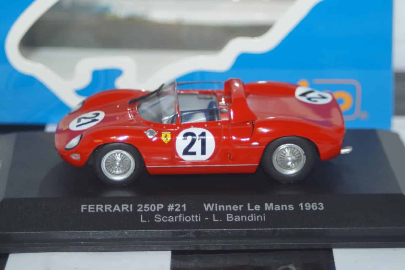 Ixo ferrari 275lm #21 winner le mans 1965 diecast 1:43 lm1965