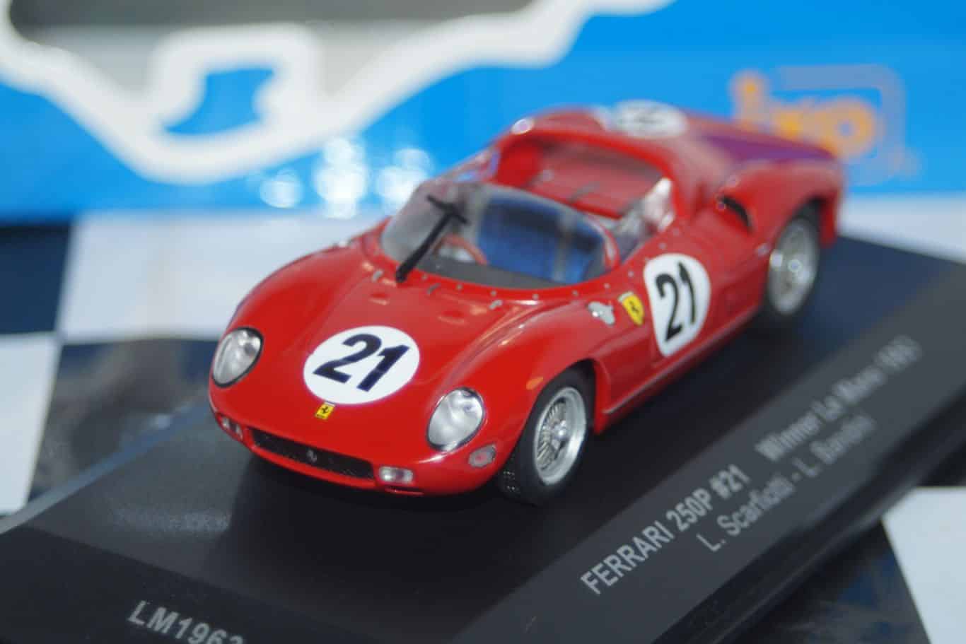 Ixo ferrari 275lm #21 winner le mans 1965 diecast 1:43 lm1965