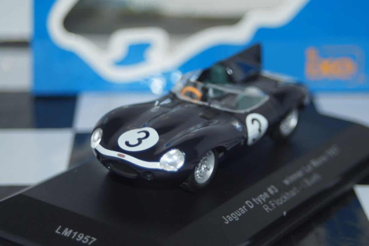 Ixo jaguar d type le mans winner 1957 diecast 1:43 lm1957