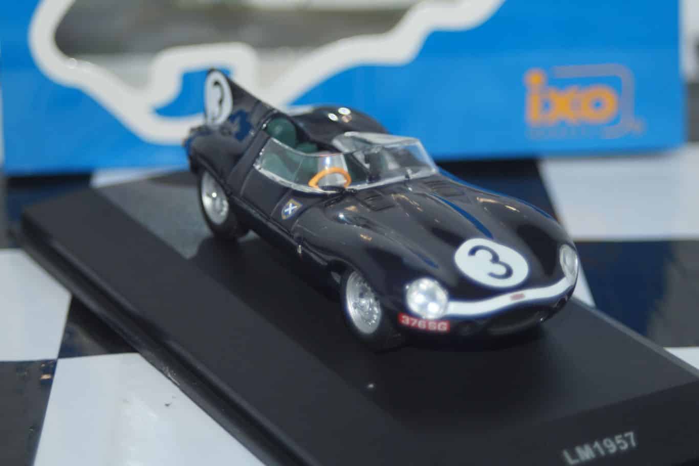 Ixo jaguar d type le mans winner 1957 diecast 1:43 lm1957