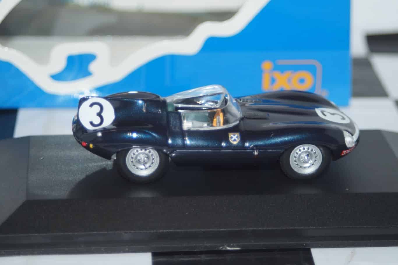Ixo jaguar d type le mans winner 1957 diecast 1:43 lm1957