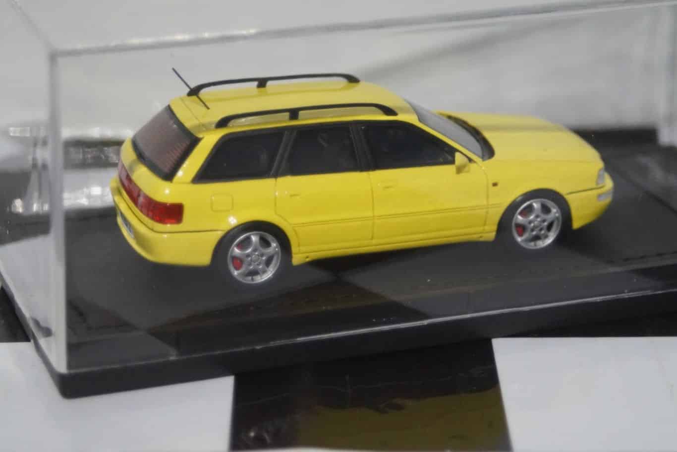 Top Marques Audi A4 Avant RS2 Yellow TM43-026B 1:43 Scale Resin