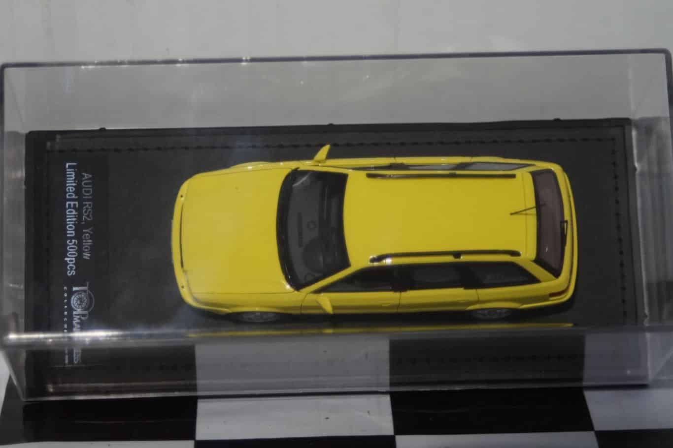 Top Marques Audi A4 Avant RS2 Yellow TM43-026B 1:43 Scale Resin