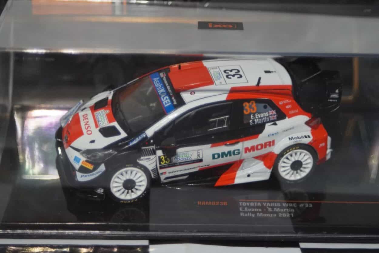 Ixo Toyota Yaris Monza Rally E.Evans Diecast 1:43 RAM823