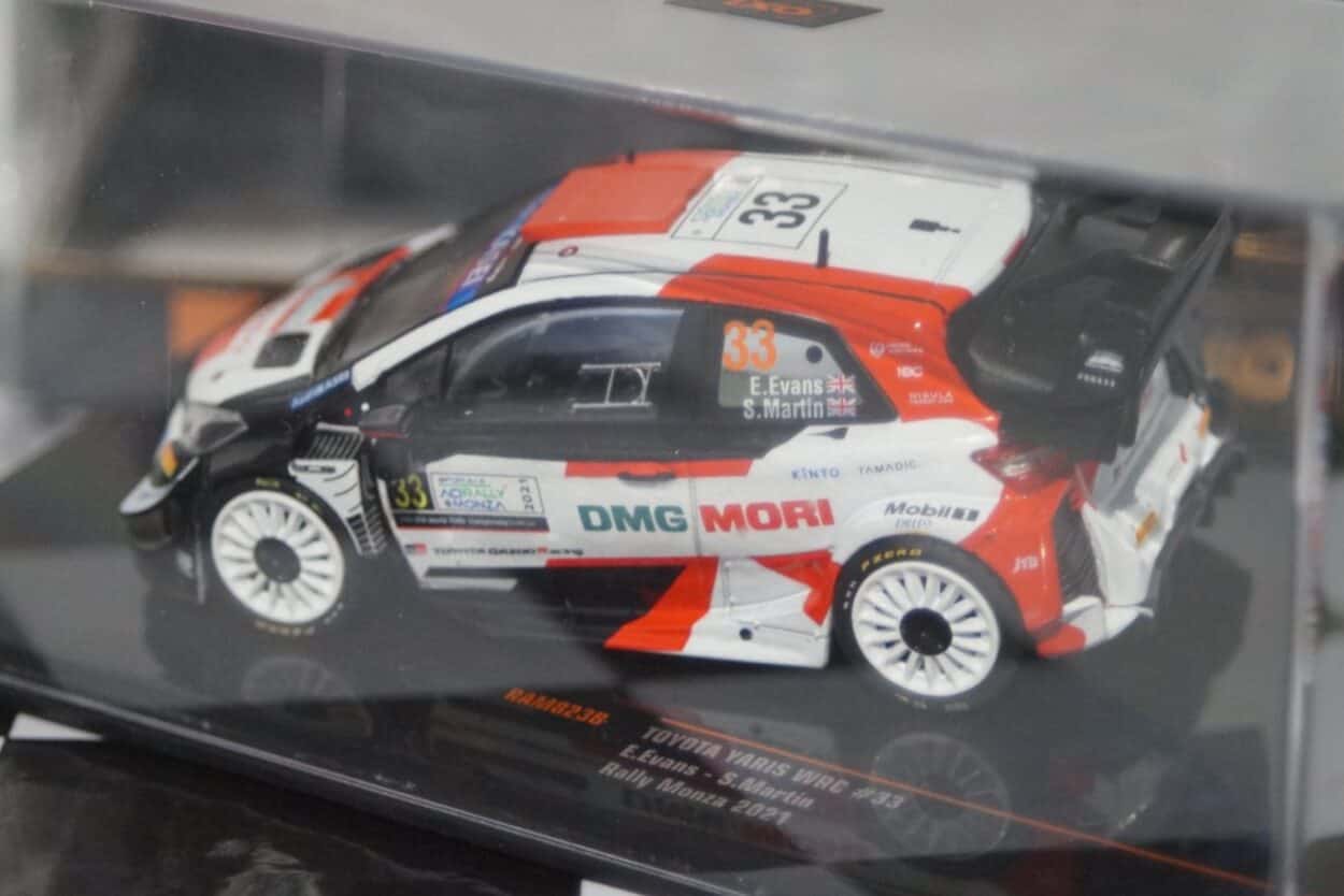 Ixo Toyota Yaris Monza Rally E.Evans Diecast 1:43 RAM823