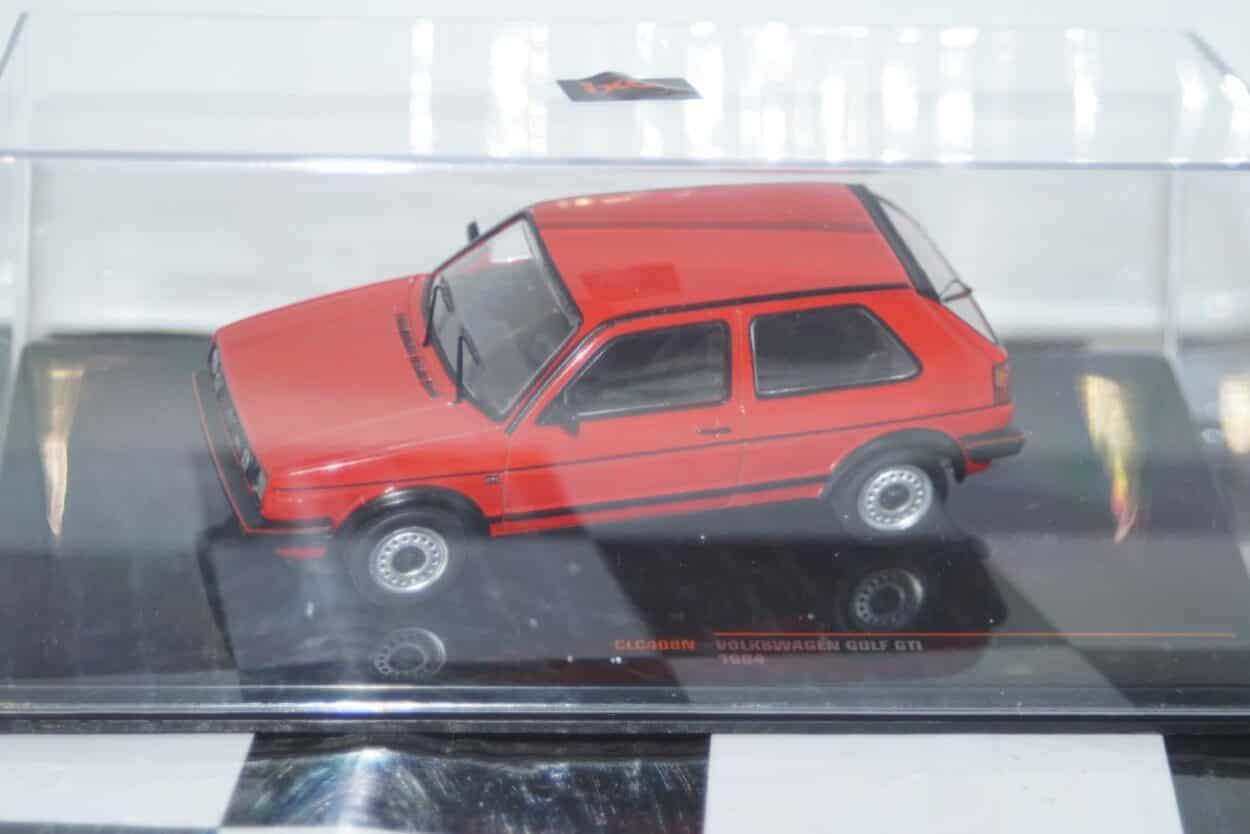 Ixo vw golf mk2 gti red diecast 1:43 clc408n