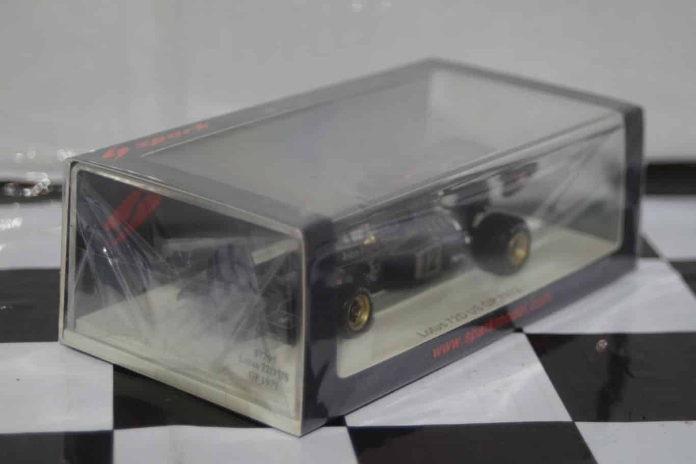 Spark Lotus 72D US GP 1972 Reine Wisell 1:43 Resin S7295