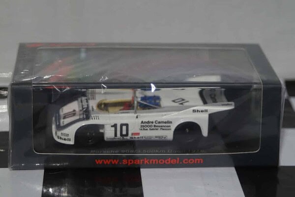 Spark porsche 908/3 500km dijon 1976 1:43 resin s2338