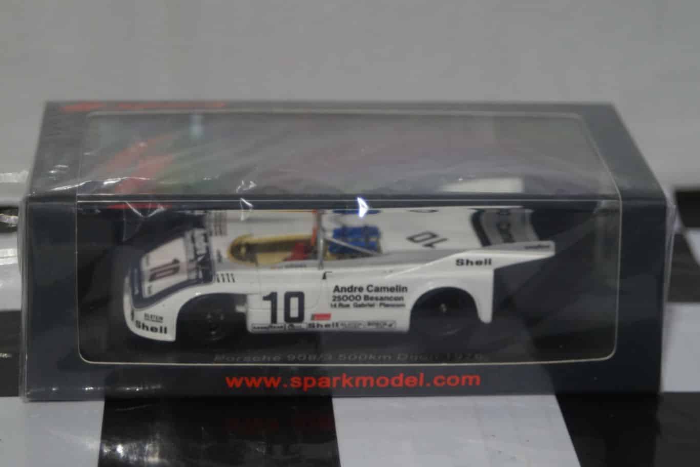 Spark porsche 908/3 500km dijon 1976 1:43 resin s2338