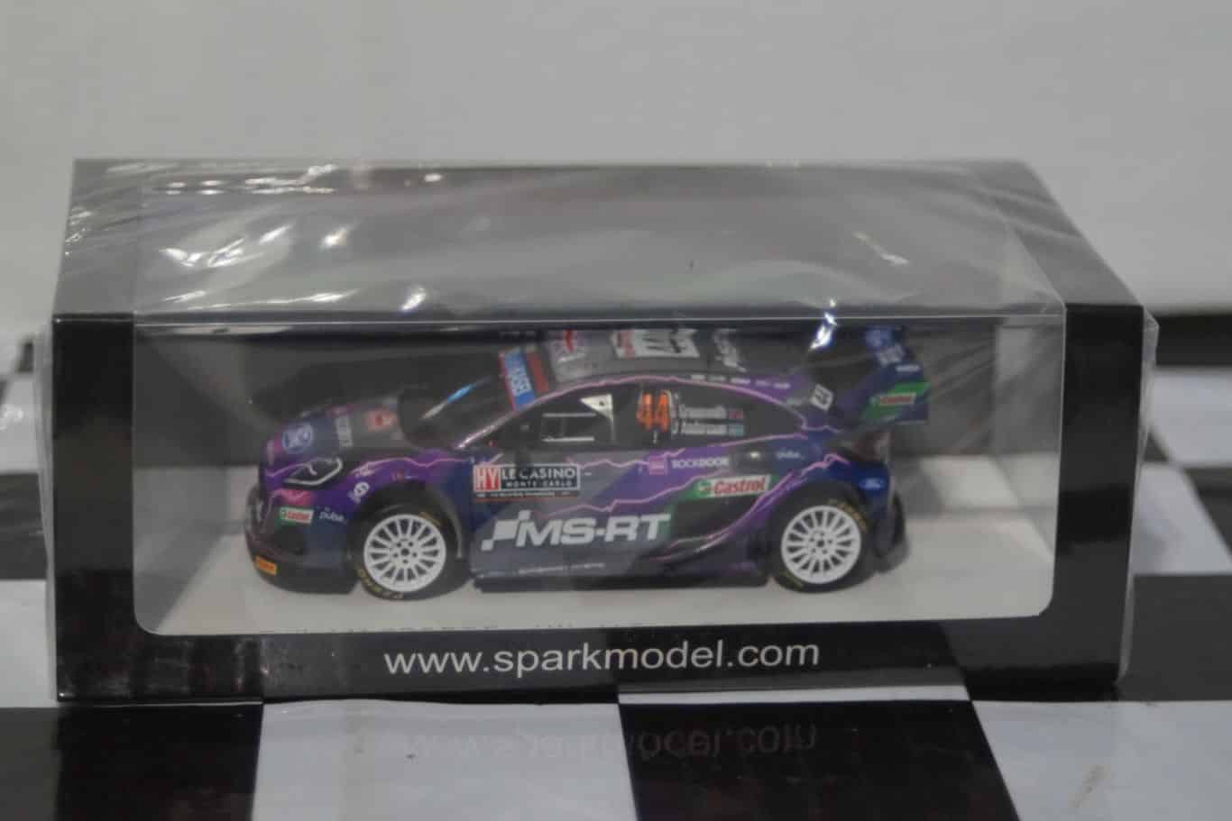 Spark Ford Puma Rally Rally M.Carlo 2022, Greensmith #44 1:43 Resin S6695