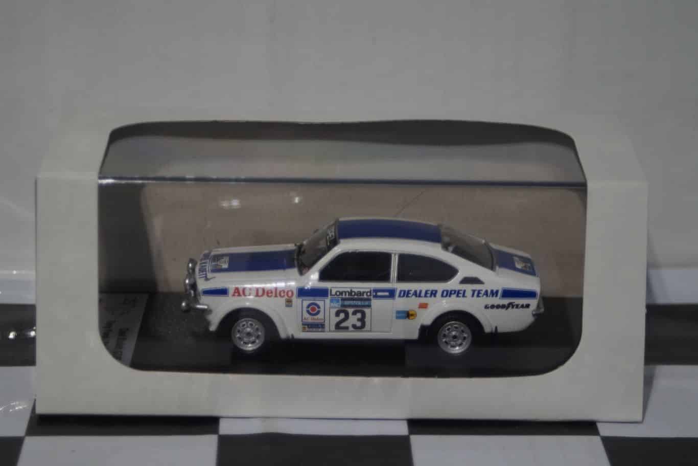 Opel kadett gt/e rac rally 1975 t.pond 1:43rd scale dsn1:43-32 trofeu