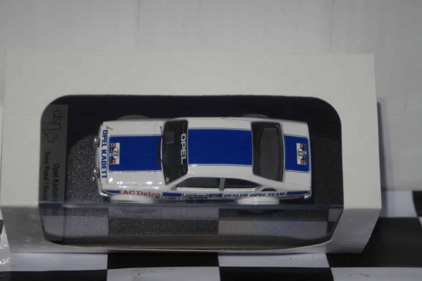 Opel kadett gt/e rac rally 1975 t.pond 1:43rd scale dsn1:43-32 trofeu