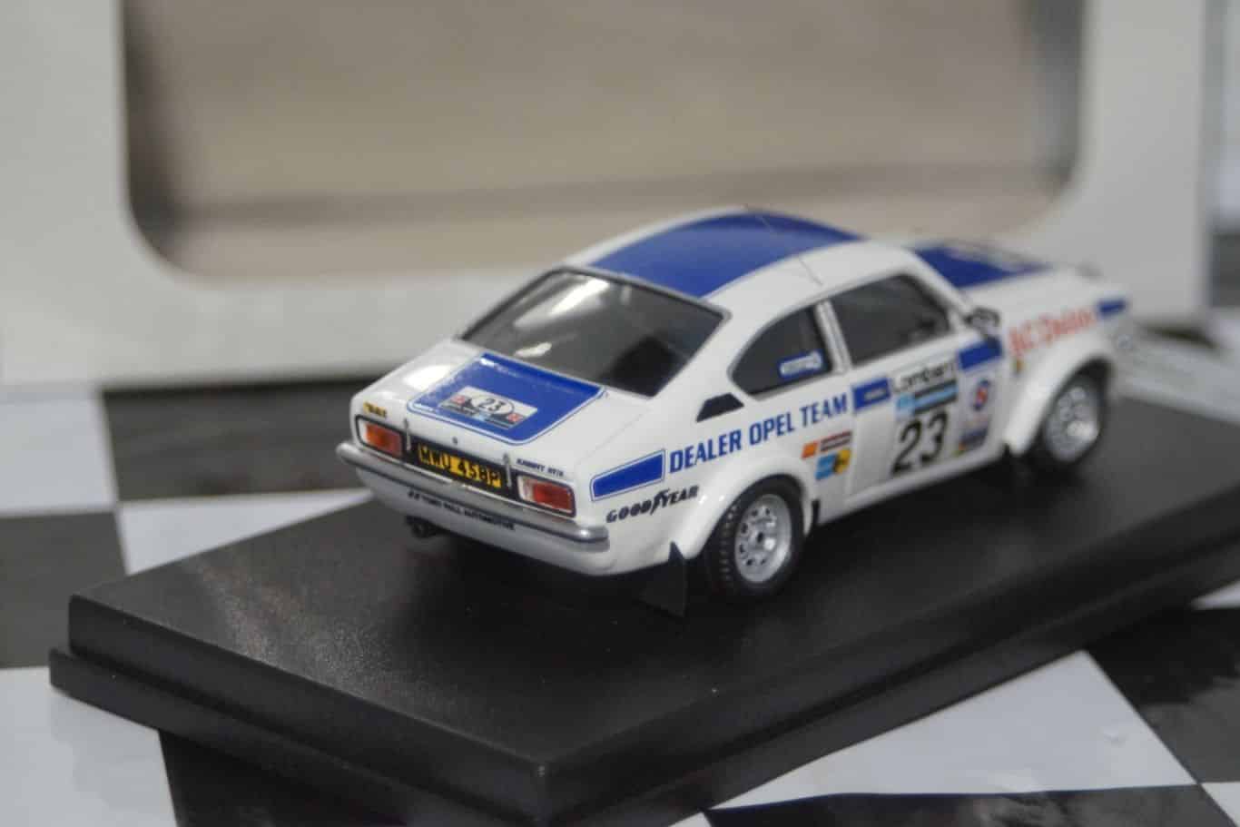 Opel kadett gt/e rac rally 1975 t.pond 1:43rd scale dsn1:43-32 trofeu