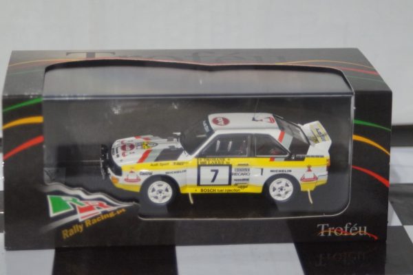 Trofeu Audi Quattro M.Mouton 1000 Lakes Rally 1984 1:43rd Scale RR.fi 17