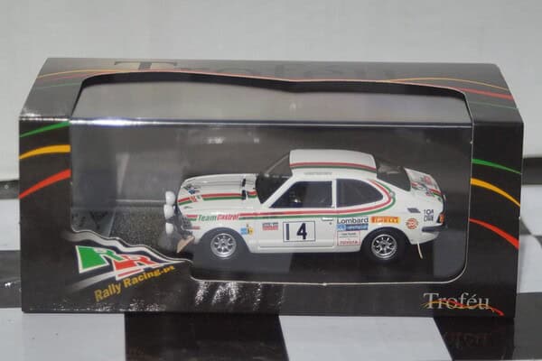 Opel Toyota Corolla RAC Rally 1974 O.Andersson 1:43rd Scale RR.uk 70 TROFEU