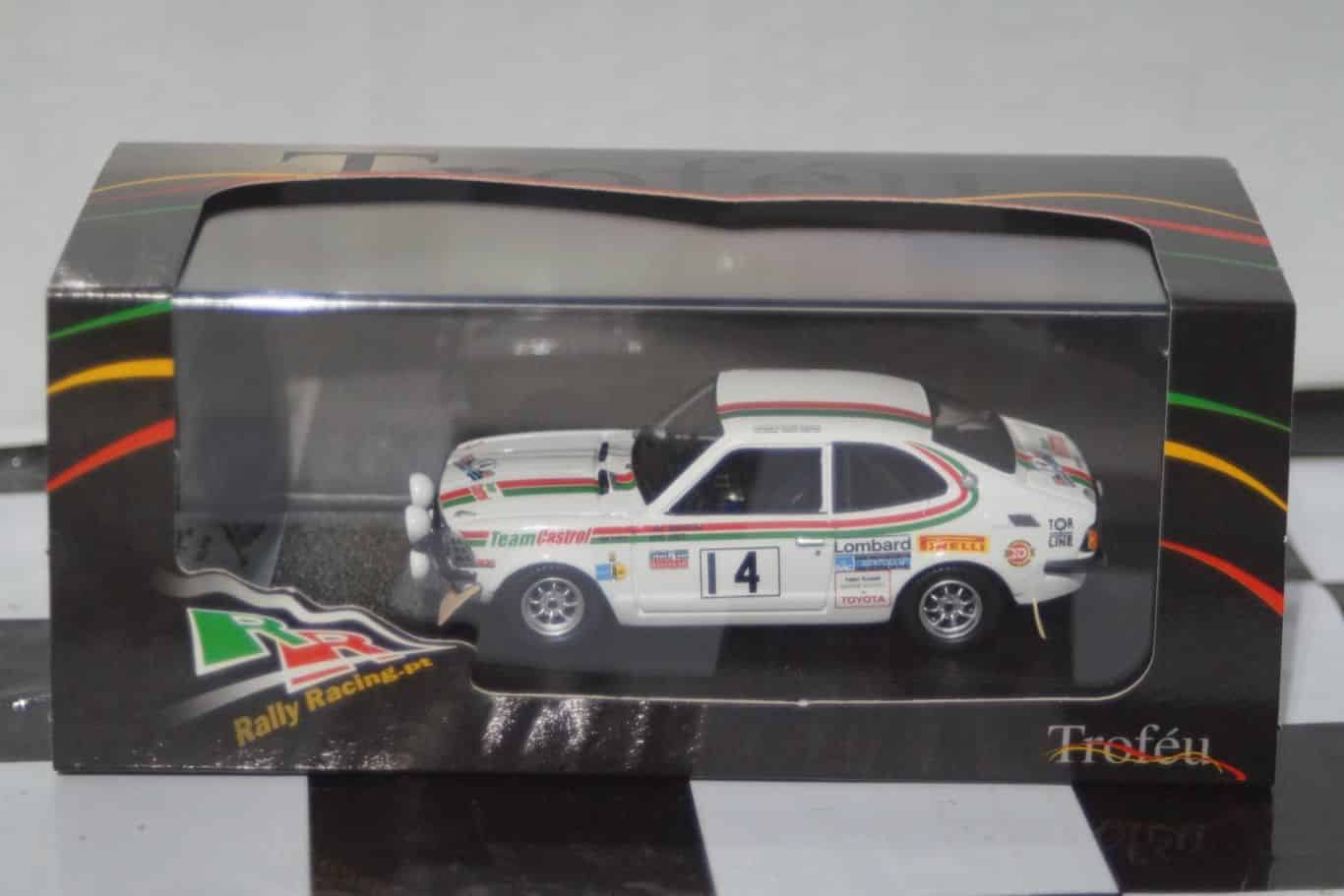 Opel Toyota Corolla RAC Rally 1974 O.Andersson 1:43rd Scale RR.uk 70 TROFEU