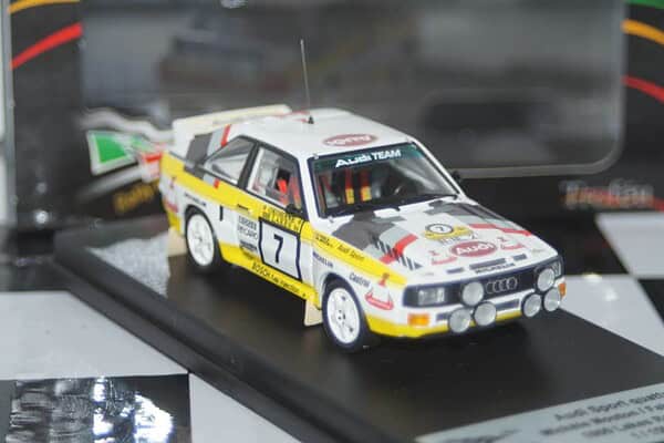 Trofeu Audi Quattro M.Mouton 1000 Lakes Rally 1984 1:43rd Scale RR.fi 17