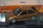 Ixo ford escort rs cosworth 1982 gold diecast 1:43 clc415n