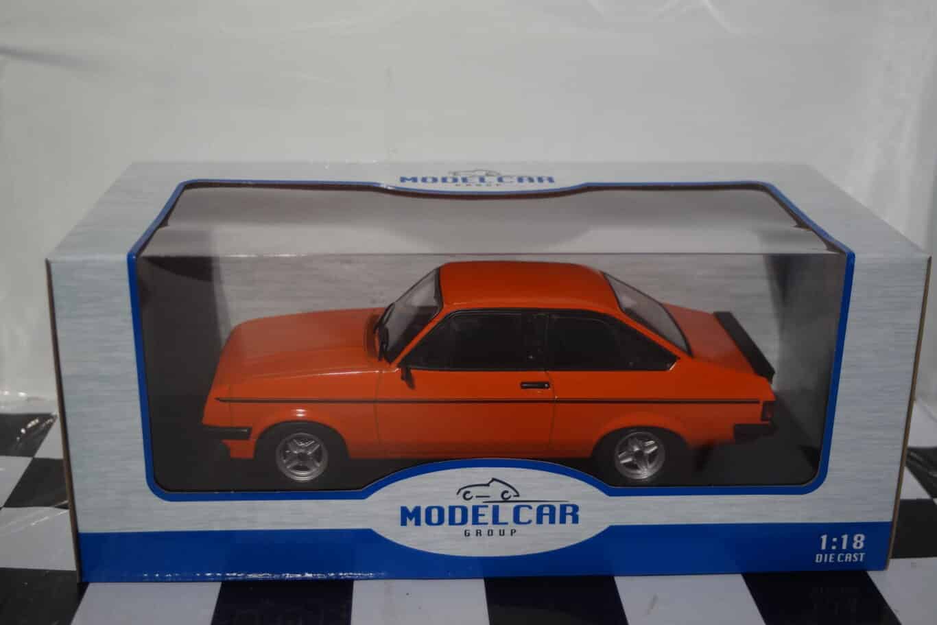 Model Car Group Ford Escort MK2 RS2000 Orange MCG18310