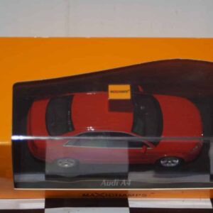 Maxichamps audi a4 red 2004 minichamps 1:43 940 014401