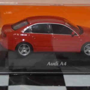 Maxichamps Audi A4 Red 2004 Minichamps 1:43 940 014401