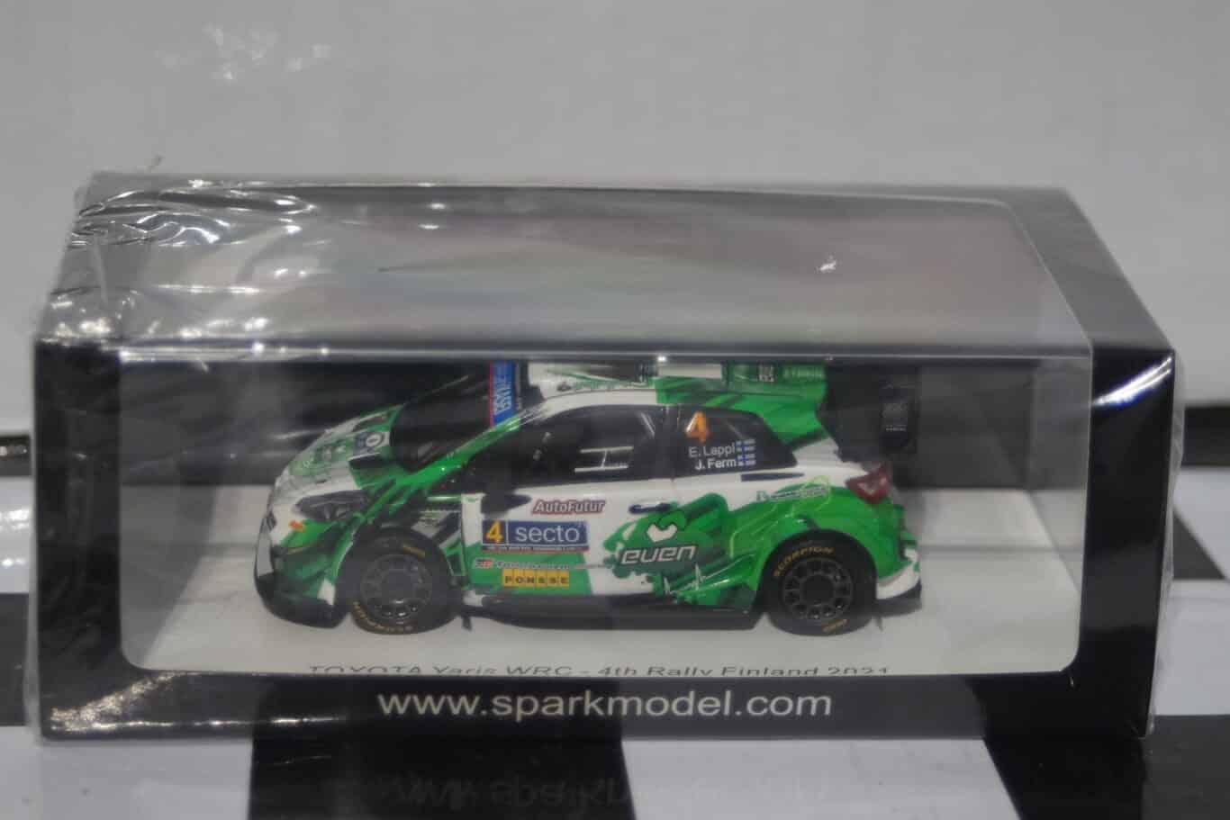 Spark Toyota Yaris WRC Rally Finland 2021 E.LAPPI 1:43 Resin S6596
