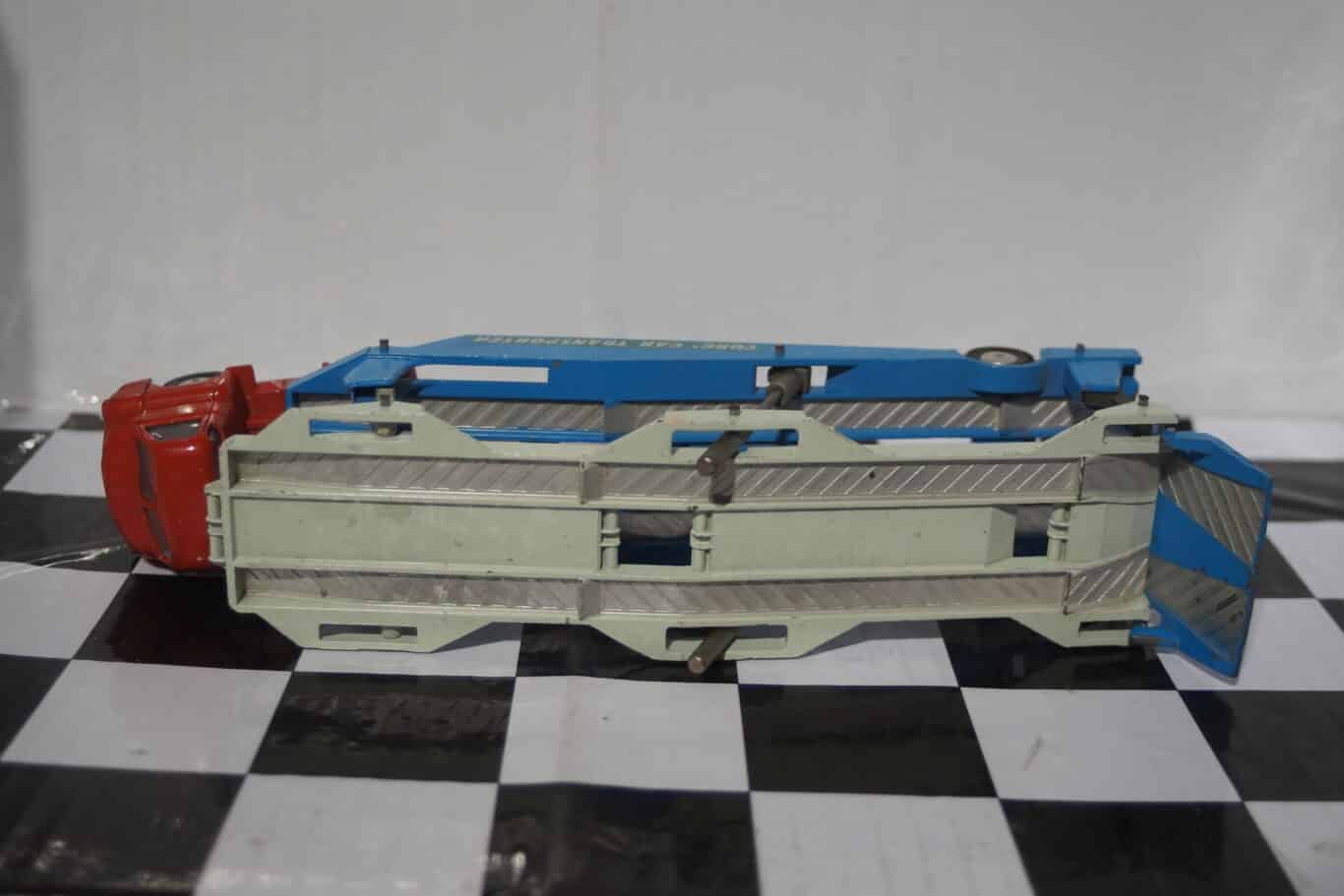 Corgi playcraft toys 1101 carrimore car transporter, vgc in original fair box