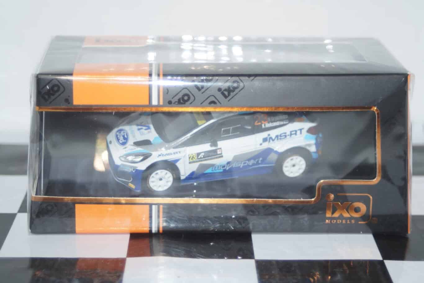 Ixo ford fiesta r5 acropolis rally 2021 n.gryazin 1/43 ram815lq