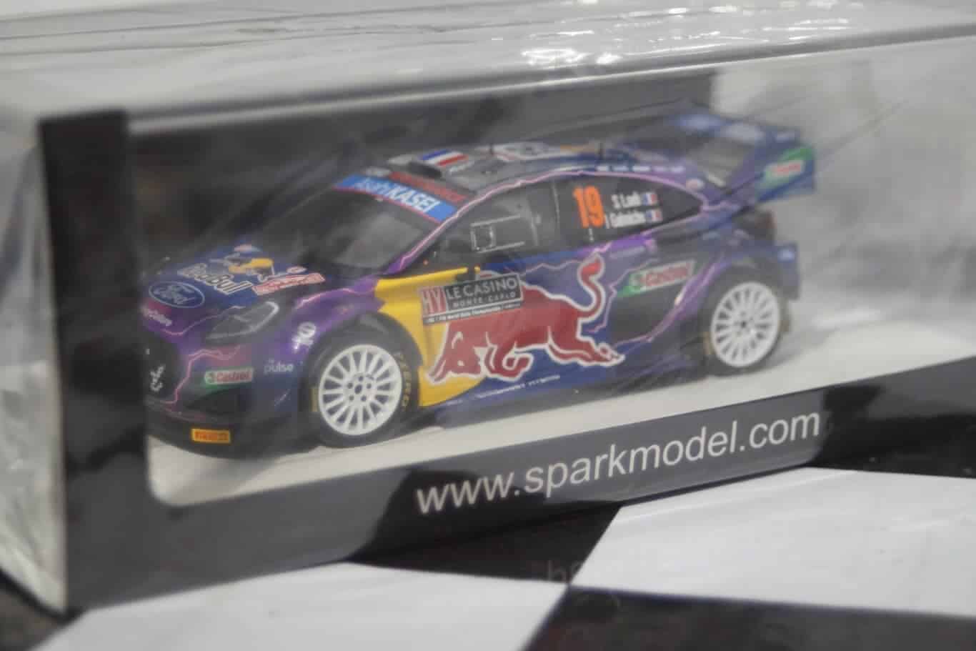 Ford puma rally monte carlo winner 2022 s.loeb #19 1:43 spark resin s6697