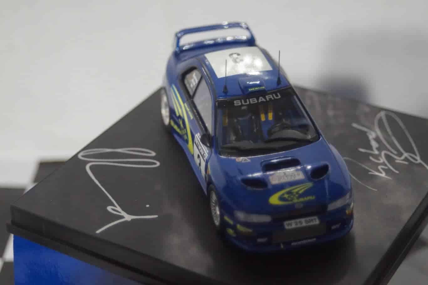 Trofeu subaru impreza 2000 r.burns rac 2000 diecast pro.03-2000mc