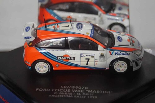 Vitesse / skid ford focus wrc argentina 1999 c.mcrae 1:43 diecast skm99078