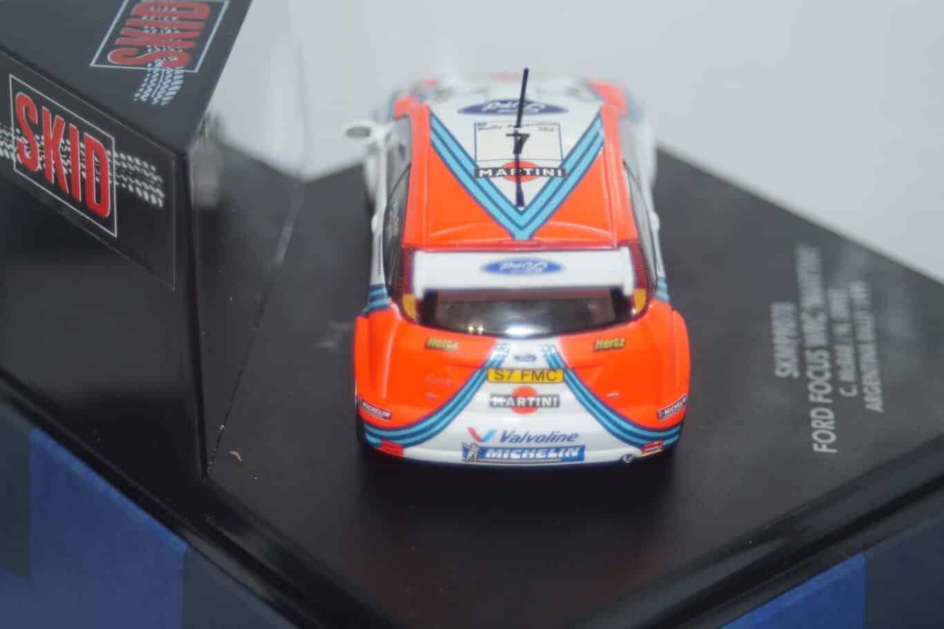 Vitesse / skid ford focus wrc argentina 1999 c.mcrae 1:43 diecast skm99078