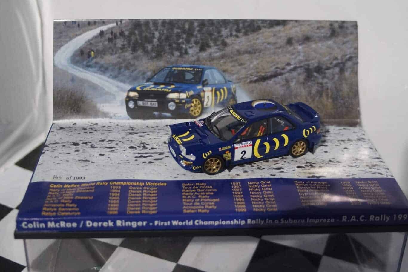 Trofeu subaru c.mcrae world championship 1993 rac trame03 diecast