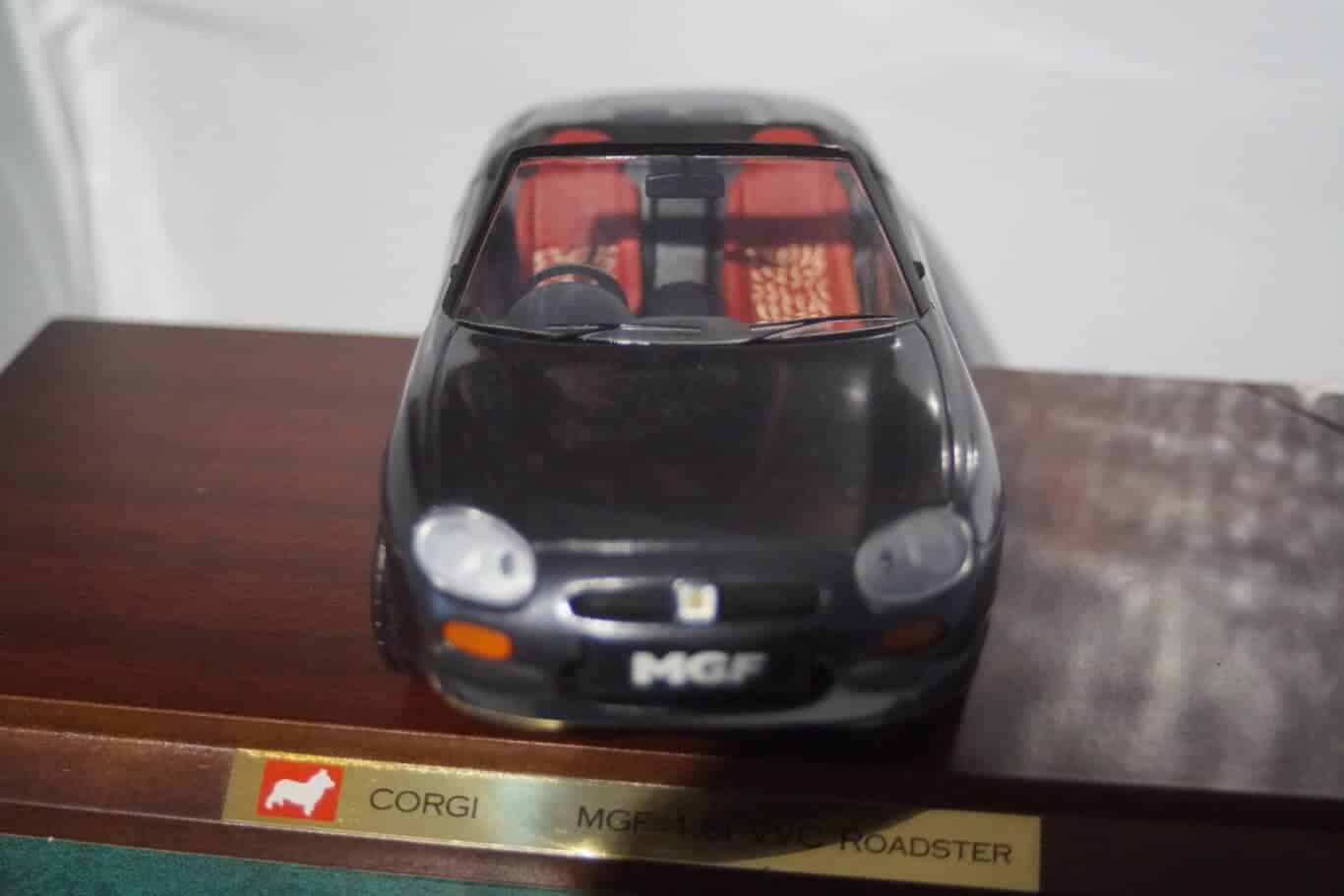 Corgi MG MGF VVC Roadster Metallic Charcoal 1:18th 95105