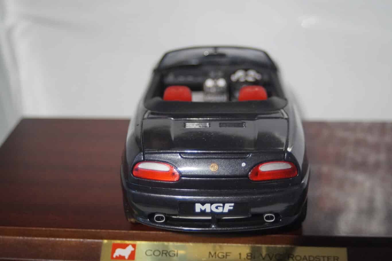 Corgi MG MGF VVC Roadster Metallic Charcoal 1:18th 95105