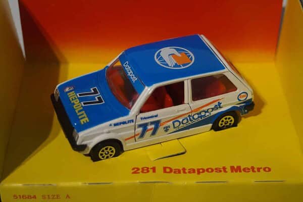 Corgi mg metro white datapost 1:36th 281