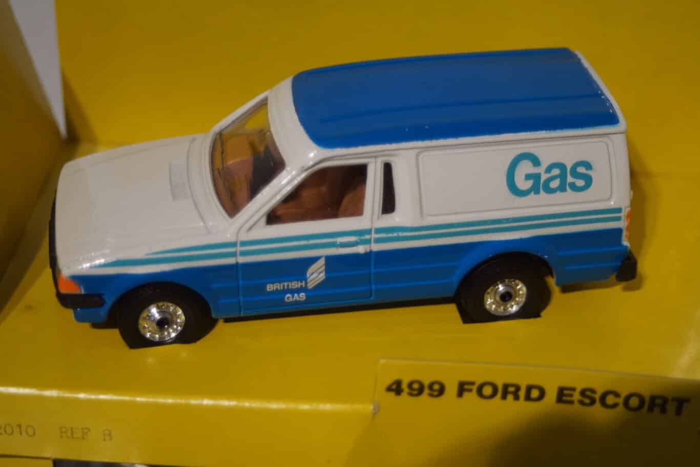 Corgi Ford Escort Van British Gas 1:36th 499